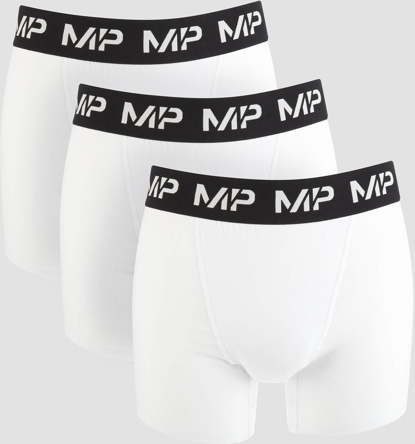 MP Essentials Boxer - Til mænd - Hvid (3-pak) - L