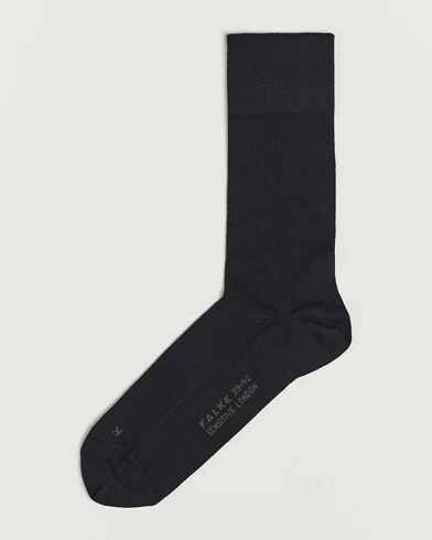 Falke Sensitive Socks London Black men 47-50 Sort