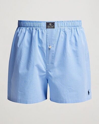 Polo Ralph Lauren Woven Boxer Blue Gingham Blue men XXL Blå