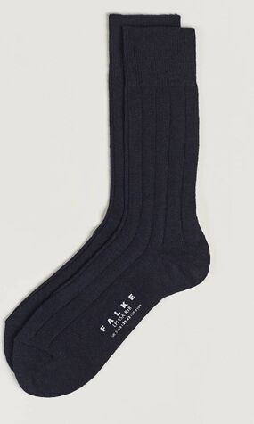 Falke Lhasa Cashmere Socks Dark Navy men 39-42 Blå