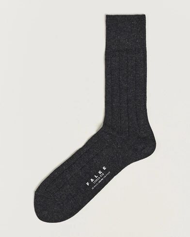 Falke Lhasa Cashmere Socks Antracite Grey men 39-42 Grå