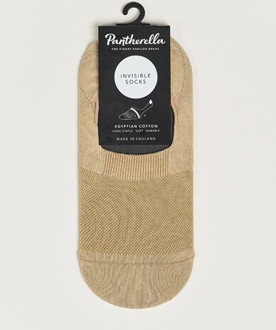 Pantherella Footlet Cotton/Nylon Sock Khaki men L Beige