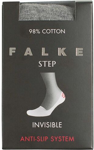 Falke Step In Box Loafer Sock Grey men 41-42 Grå