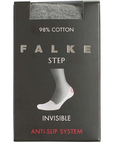 Falke Step In Box Loafer Sock Grey men 43-44 Grå