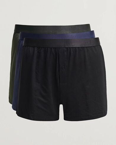 CDLP 3-Pack Boxer Shorts Black/Army/Navy men L Sort