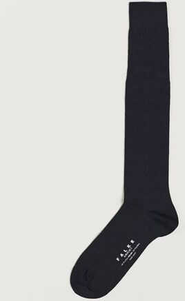 Falke Airport Knee Socks Dark Navy men 43-44 Blå