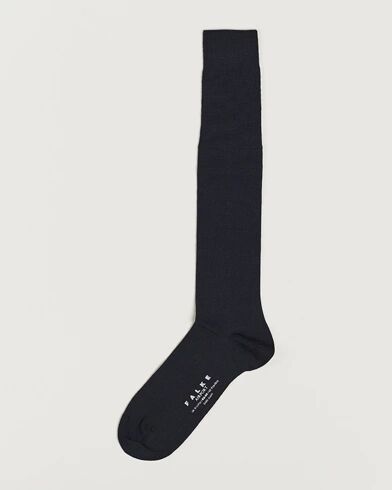 Falke Airport Knee Socks Dark Navy men 41-42 Blå