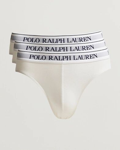 Polo Ralph Lauren 3-Pack Low Rise Brief White men S Hvid