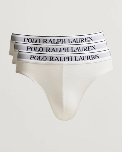 Polo Ralph Lauren 3-Pack Low Rise Brief White men M Hvid