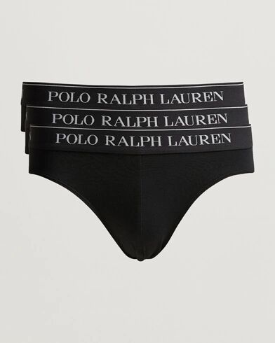 Polo Ralph Lauren 3-Pack Low Rise Brief Black men XL Sort