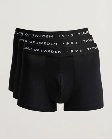 Tiger of Sweden Hermod Cotton 3-Pack Boxer Brief Black men M Sort