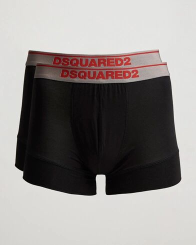 Dsquared2 2-Pack Modal Stretch Trunk Black men XXL Sort