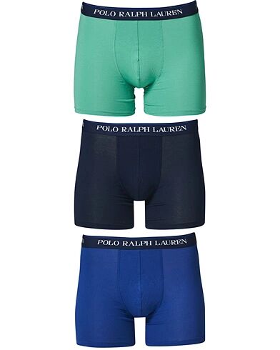 Polo Ralph Lauren 3-Pack Boxer Brief Green/Navy/Blue men L Grøn