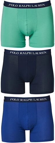 Polo Ralph Lauren 3-Pack Boxer Brief Green/Navy/Blue men M Grøn