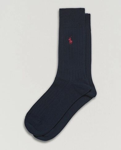 Polo Ralph Lauren 2-Pack Egyptian Cotton Socks Navy men 43-46 Blå