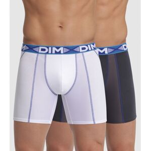 DIM. Pack 2 boxer DIM 1N2 BLANCO-GRIS BLANCO/GRIS SG/XL