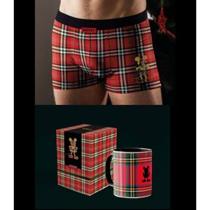 BOXER Y TAZA REGALO HOMBRE DISNEY 48350 M Rojo