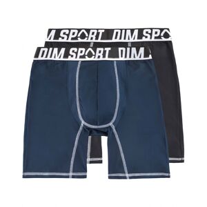 DIM. Pack 2 Boxer DIM SPORT MICRO A6V Negro/Marino A9O NEGRO/MARINO XXL