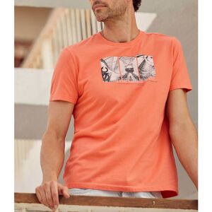 Camiseta hombre MASSANA E235350 Naranja SG/XL