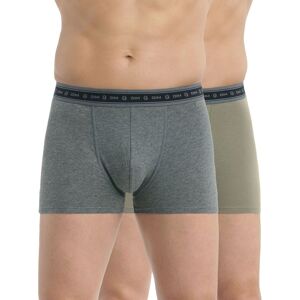 DIM. Pack 2 Boxer DIM A6C A9S GRIS/VERDE SG/XL