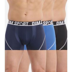 DIM. Pack 3 Boxer DIM SPORT MICRO 8EW Negro-Marino-Azul A9N SG/XL Surtido 3 colores