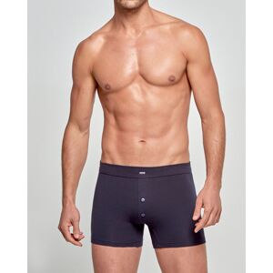 IMPETUS Boxer de punto de hombre con botones MARINO (L)