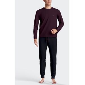 IMPETUS Pijama largo de hombre en Lyocell BORDEAUX