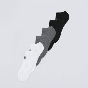 Calcetines Bidi Badu No Party XXL No show Move Gris Negro Blanco 6 Pares -  -35-38