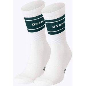 Calcetines Osaka Colourway Verde Pino Blanco 2 Pares