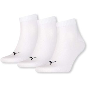 Calcetines Puma Quarter Blanco 3 pares -  -39-42