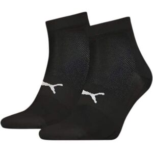 Calcetines Puma Quarter Negro 2 pares