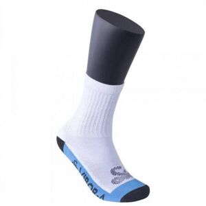 Calcetines Vibora Media Cana Multicolor Blanco Azul 1 Par