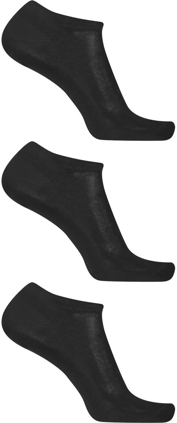 Pack 3 Calcetines Invisibles Hilo de Escocia PIERRE CARDIN P444 45-47 Negro