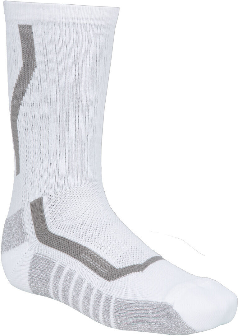 Klim Crew Calcetines para motos de nieve - Gris Blanco (L)