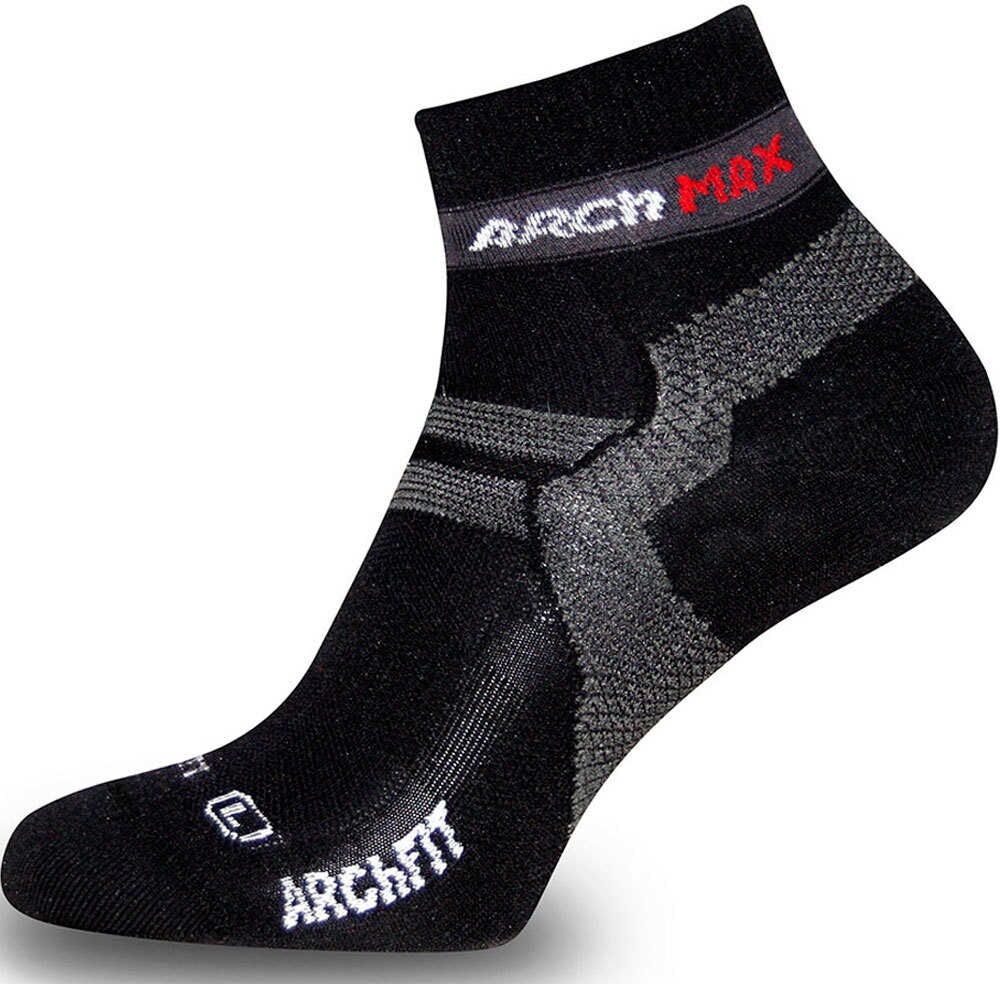 Arch Max archfit ungravity short calcetines running Negro (36-39)