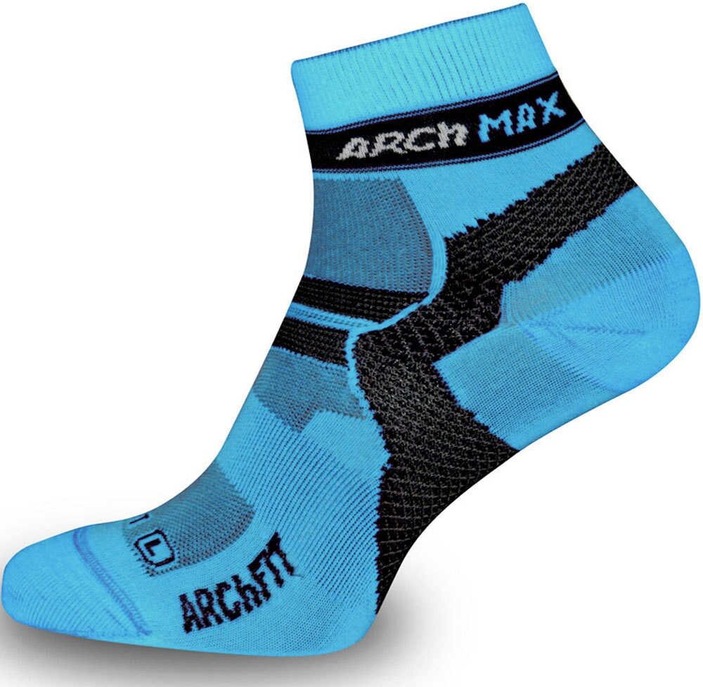 Arch Max archfit ungravity short calcetines running Azul (36-39)