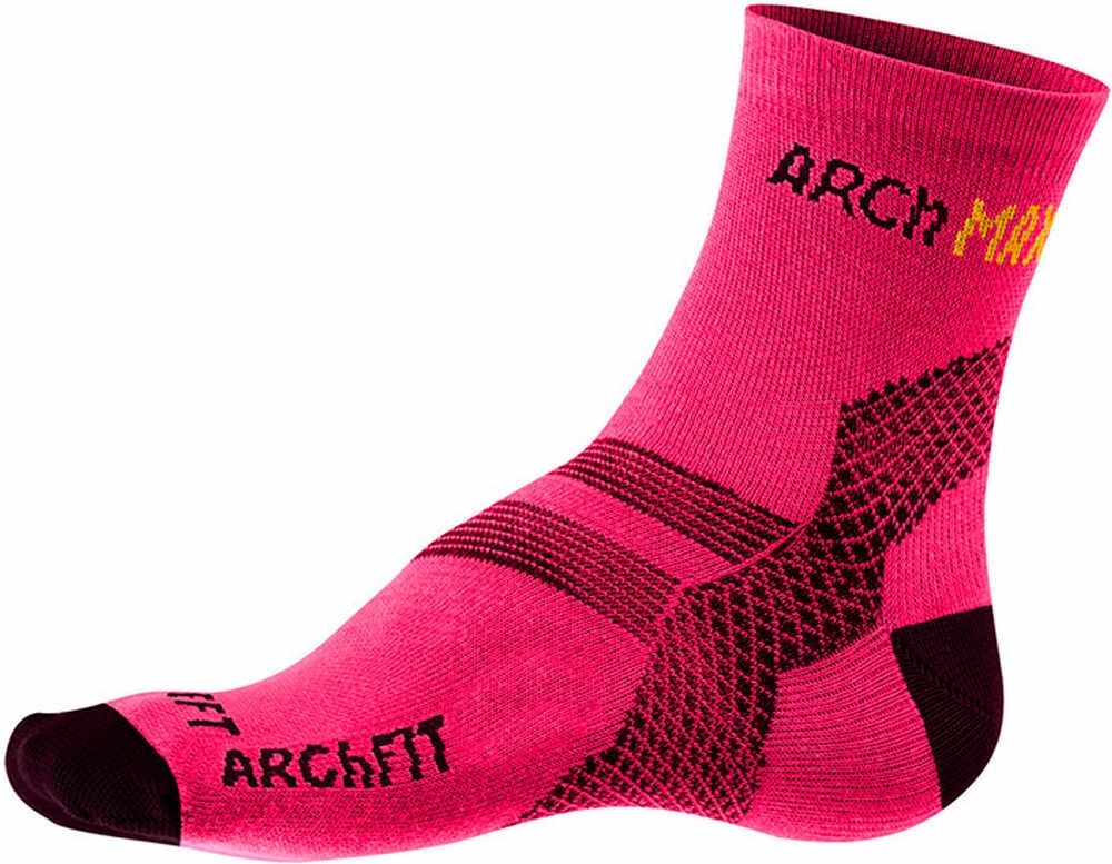 Arch Max archfit run short calcetines running Rosa (39-42)