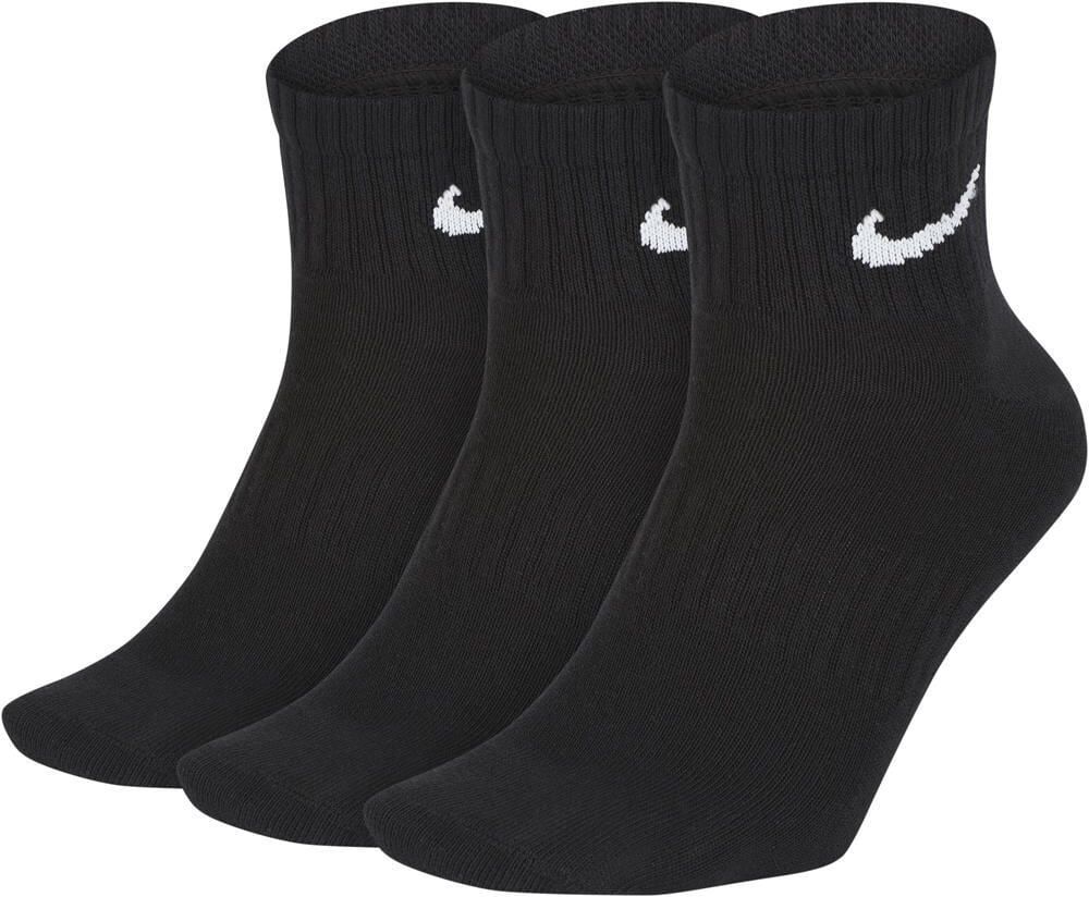 Nike everyday lightweight 3p calcetines deportivos Negro (38-42)