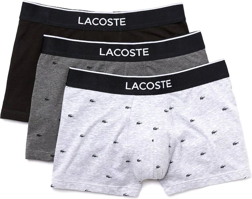 Lacoste underwear trunk boxer Gris (M)