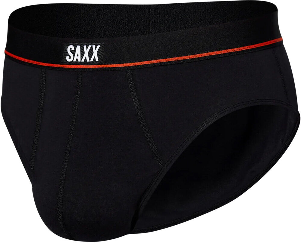 Saxx nonstop stretch cotton calzoncillo térmico Negro (M)