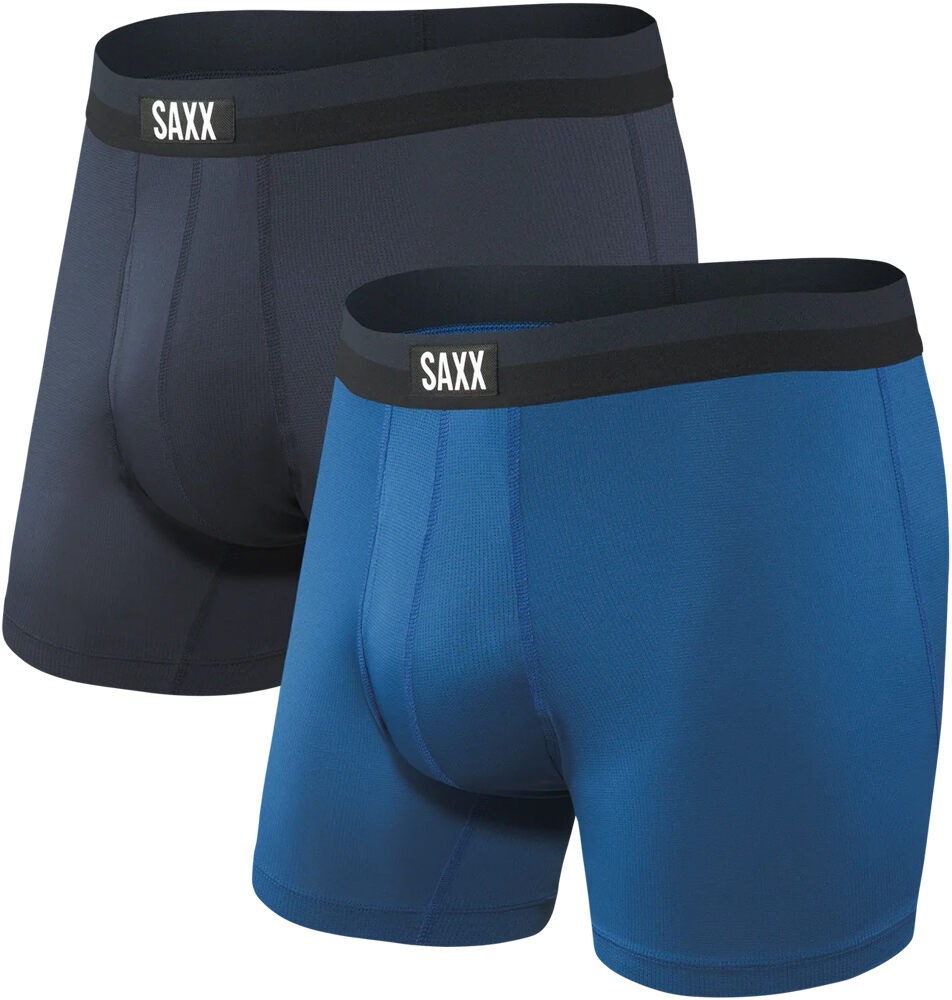 Saxx sport mesh fly 2p calzoncillo térmico Marino (L)