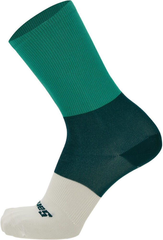 Santini bengal calcetines ciclismo Verde (XL)