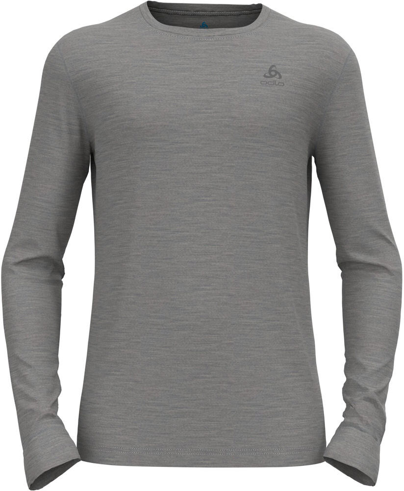 Odlo merino 200 camiseta térmica manga larga hombre Gris (XL)