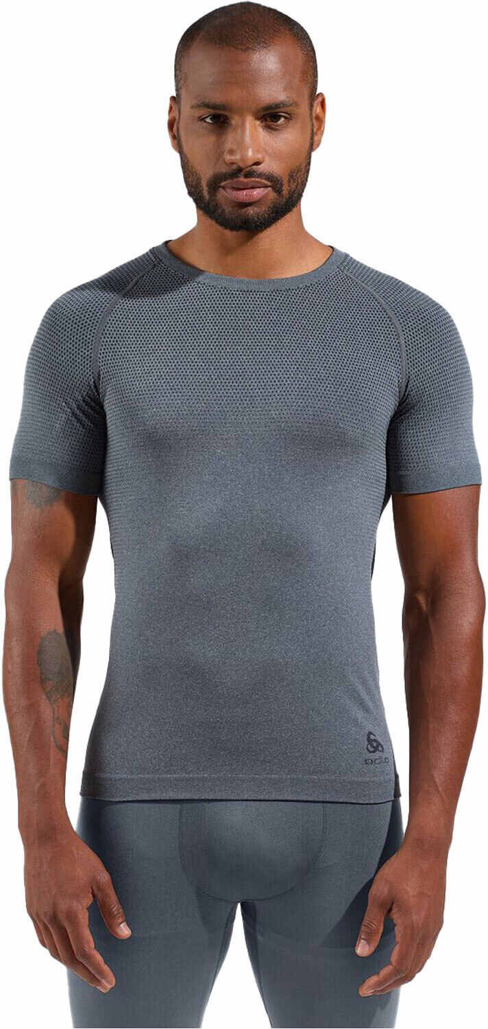 Odlo performance dry camiseta térmica manga corta hombre Gris (XL)