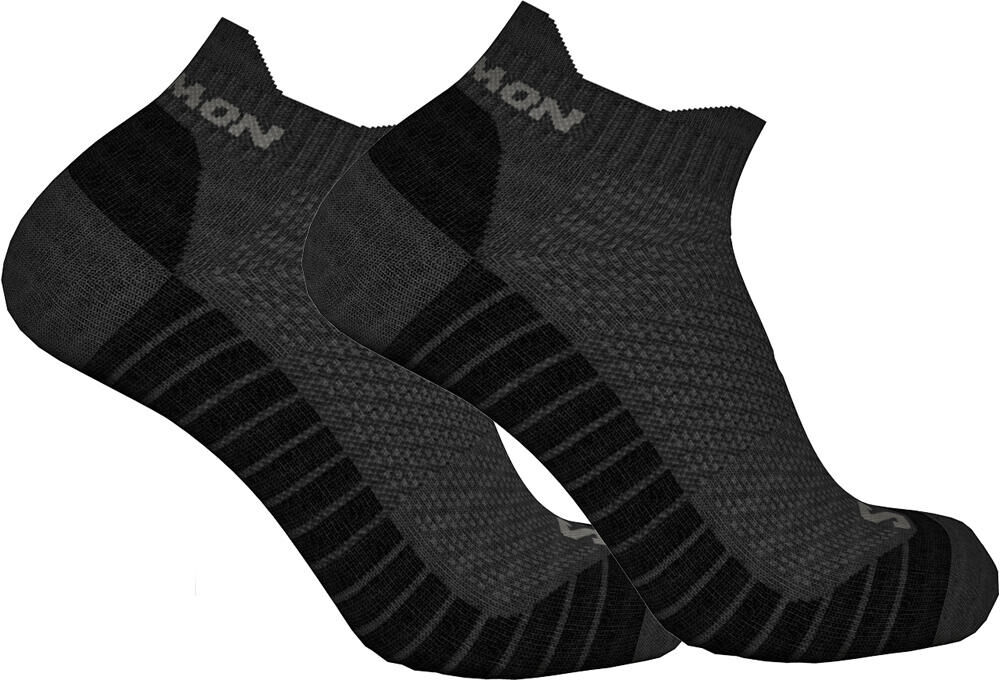 Salomon aero 2p calcetines running Negro (M)