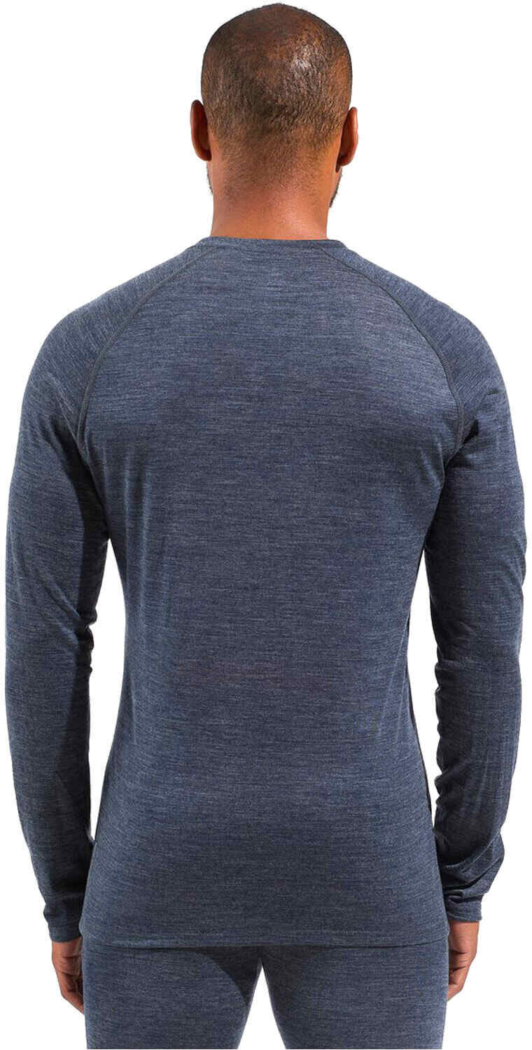 Odlo natural performance camiseta térmica manga larga hombre Gris (M)