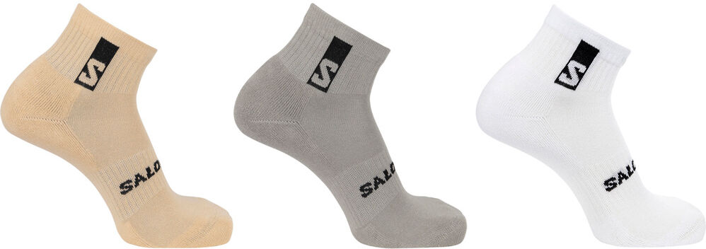 Salomon everyday ankle 3-pack calcetines deportivos Blanco (M)