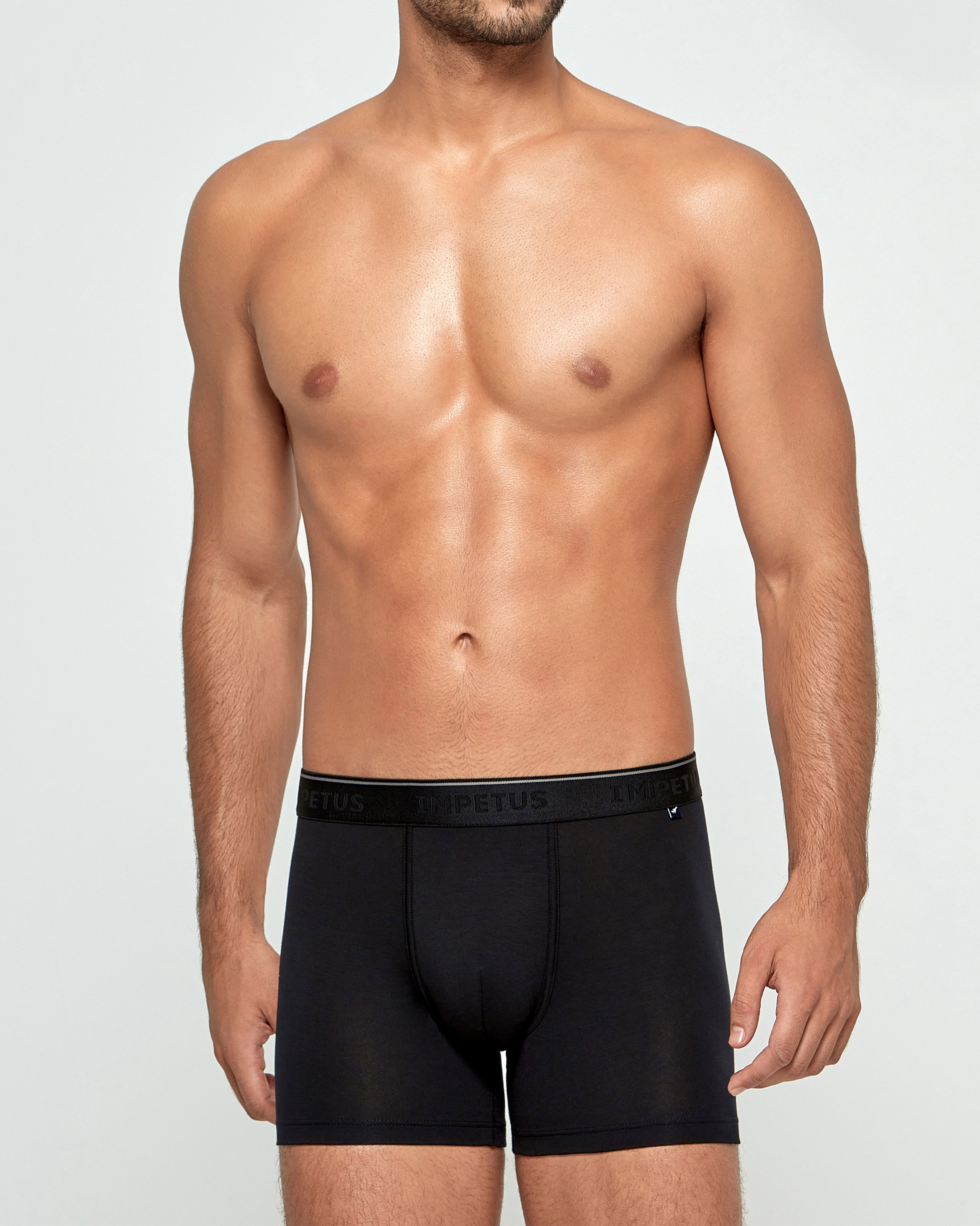 IMPETUS Boxer de hombre Soft Premium NEGRO (L)