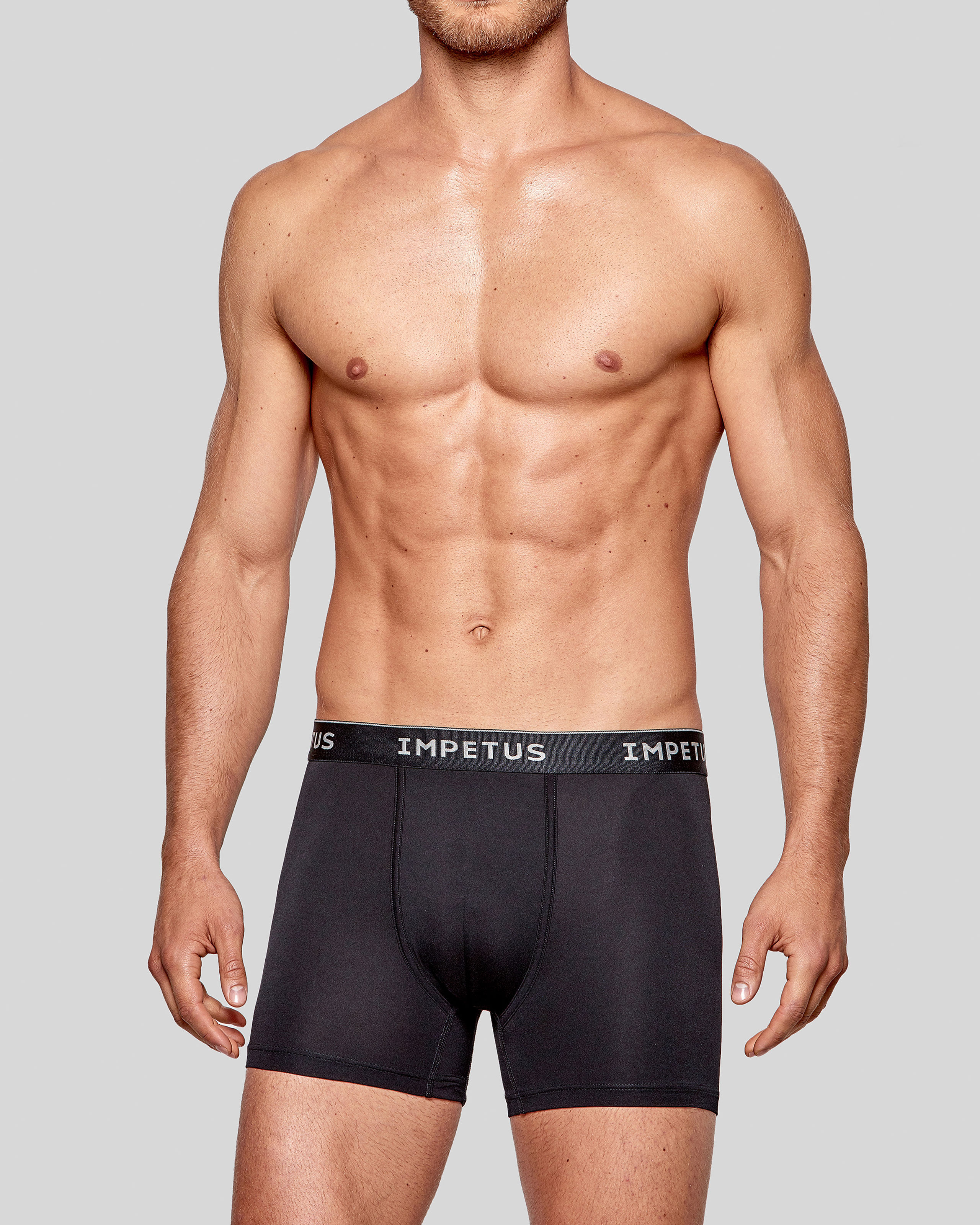 IMPETUS Boxer de hombre Voyager NEGRO (S)