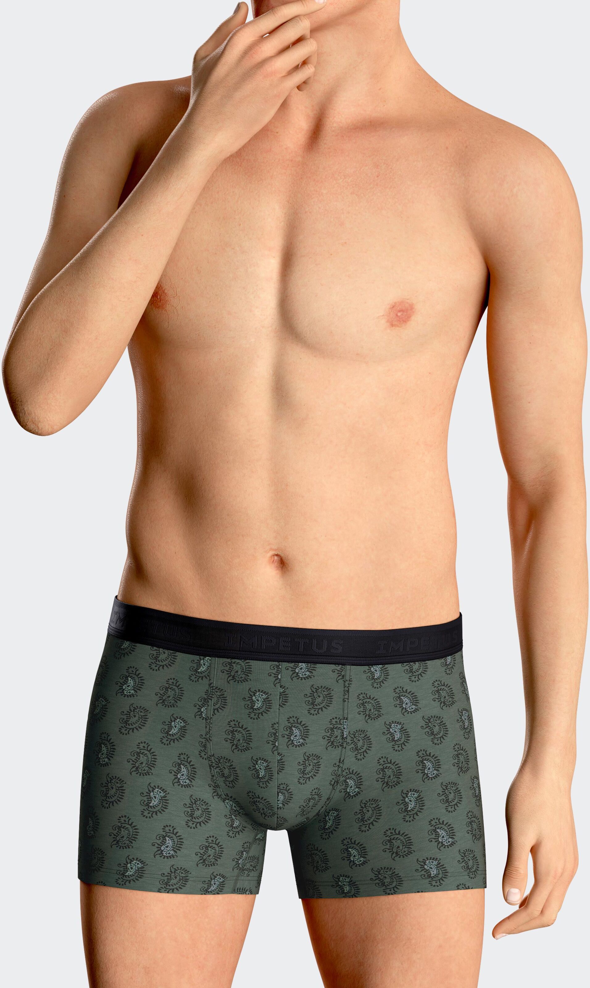 IMPETUS Pack de 2 boxers de hombre en Lyocell VERDE